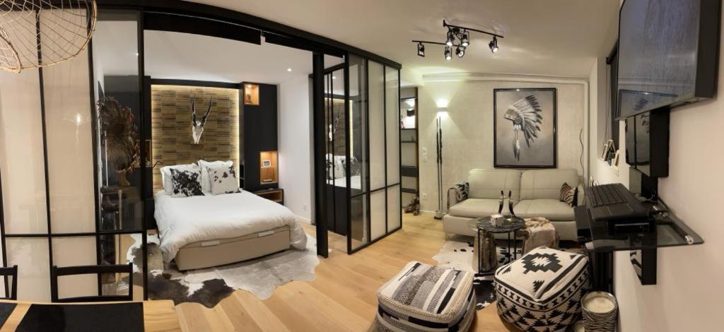 Appartement Vue Tour Eiffel Paris 16 Eme Bagian luar foto