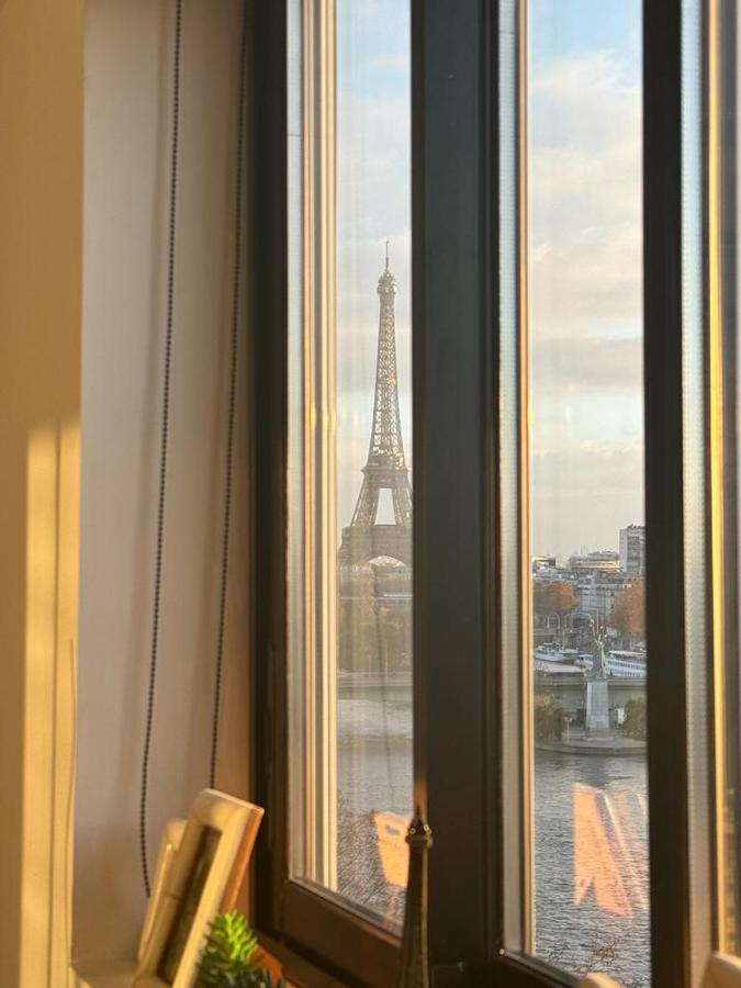 Appartement Vue Tour Eiffel Paris 16 Eme Bagian luar foto