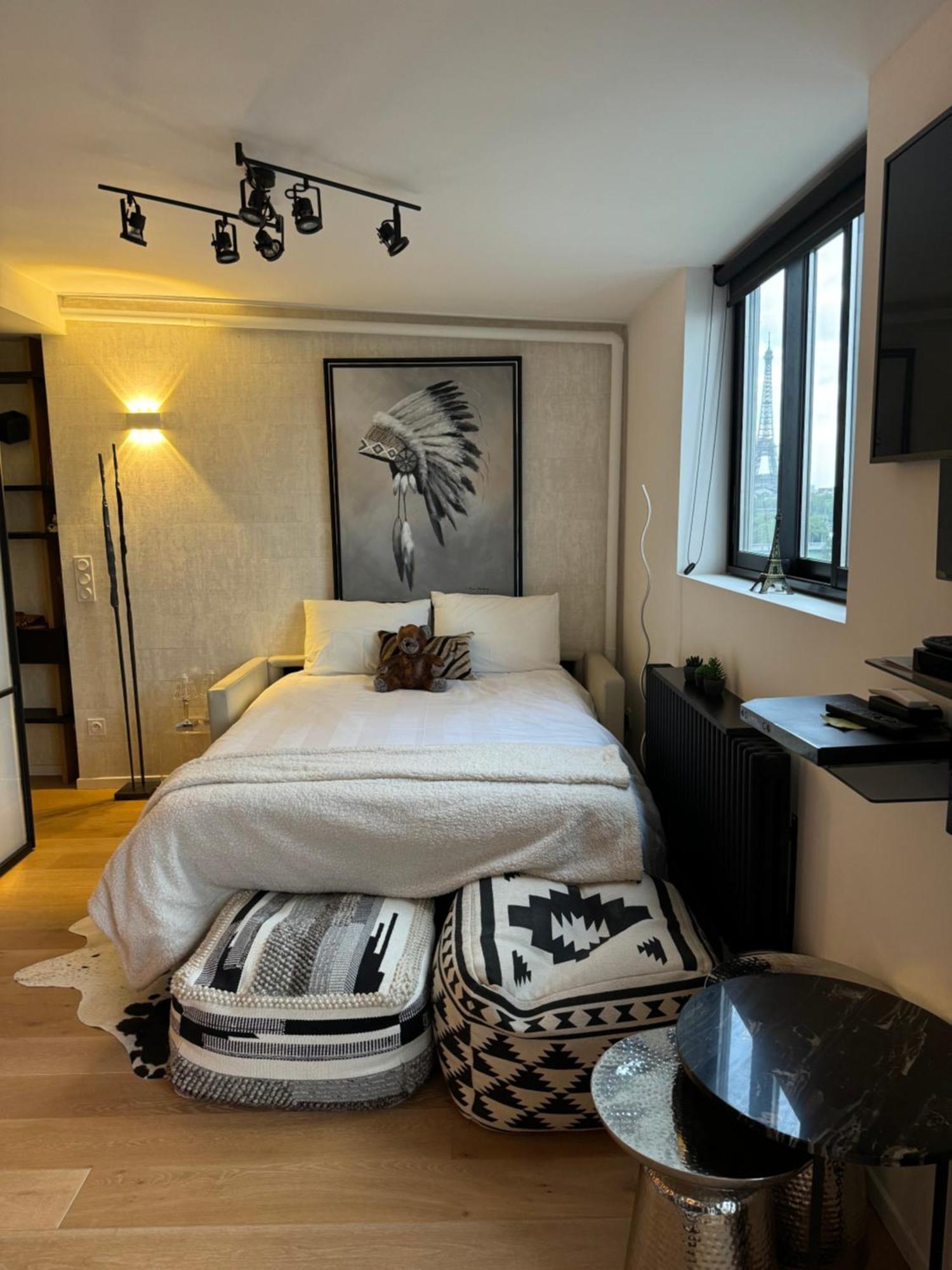 Appartement Vue Tour Eiffel Paris 16 Eme Bagian luar foto