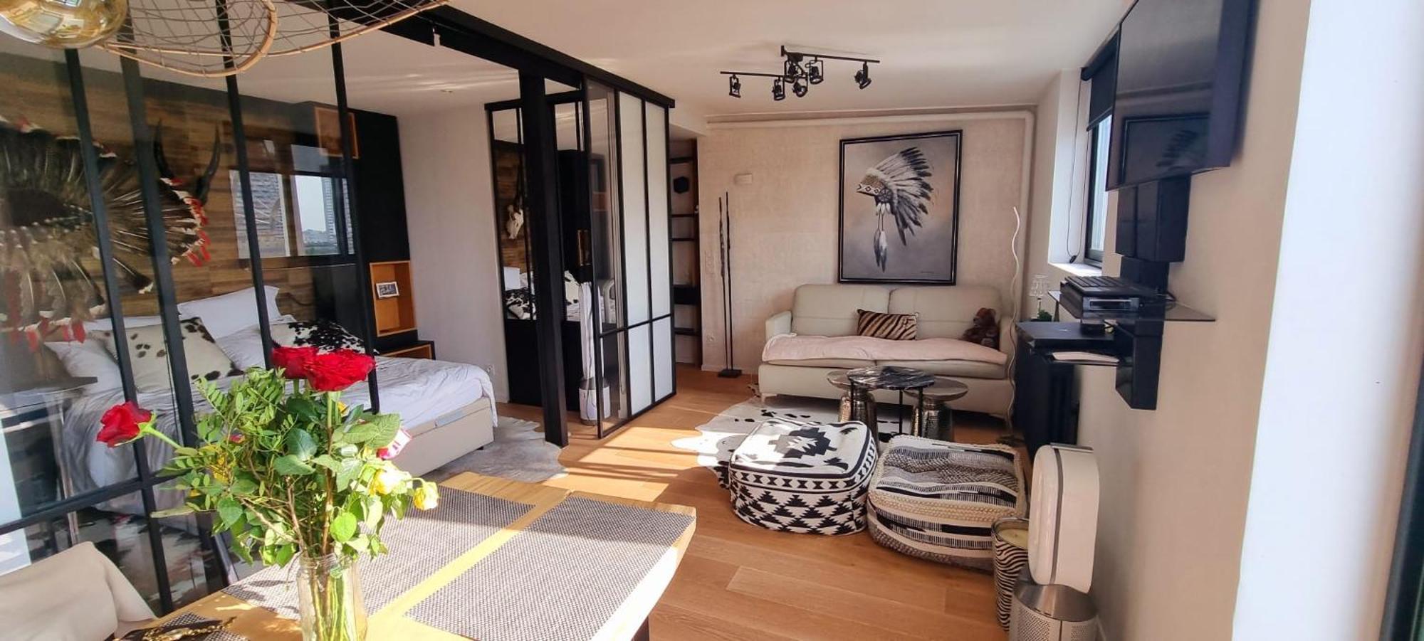 Appartement Vue Tour Eiffel Paris 16 Eme Bagian luar foto